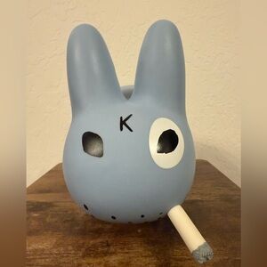 Frank Kozik SIGNED Kidrobot 10" Blue Labbit